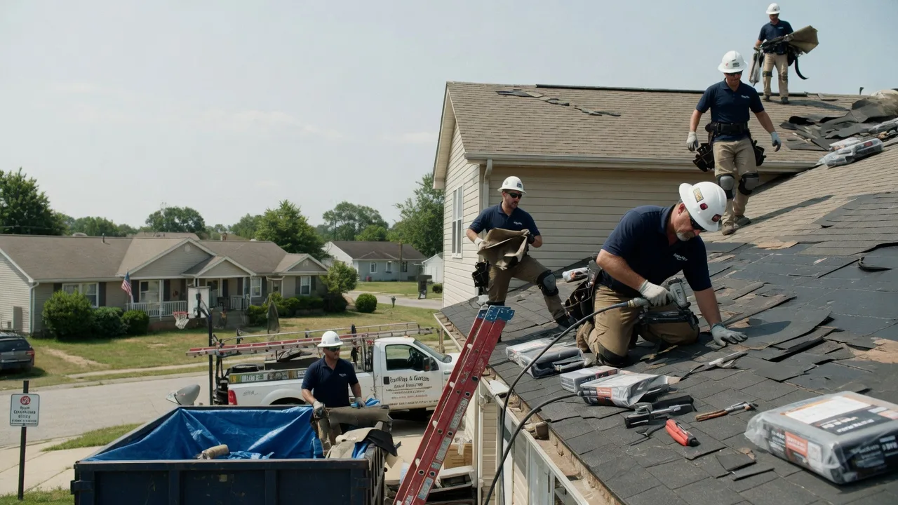 Roof Replacement in Mount Auburn, IL near me